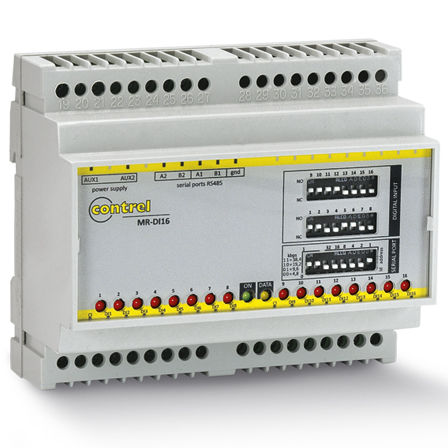 数字I/O模块 - MR-DI16 - Contrel elettronica - RS485 / 16数字输入 / 自动化