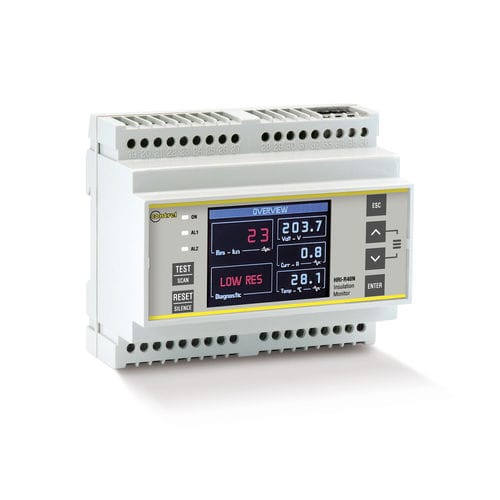 RS485绝缘控制器 - HRI-R40N - Contrel elettronica - 带绝缘故障定位 / MODBUS / RS485
