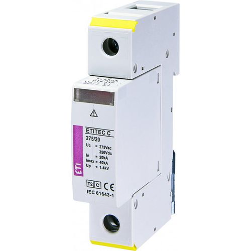 II型避雷器 - 002441510 - ETI - 模块化 / DIN导轨
