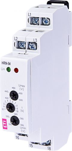 欠压监控继电器 - 002471416 - ETI - 过压 / 相位顺序 / 1NO/NF
