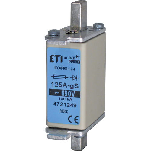 NH熔断器 - 004721249 - ETI - 快速 / GS 级 / 用于半导体