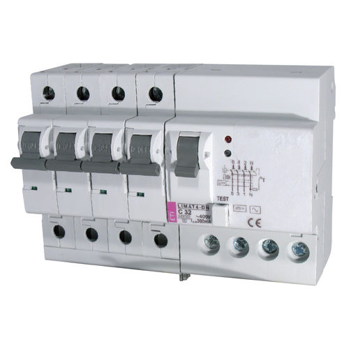 剩余电流动作断路器 / 交流 - 002056718 - ETI - 4极 / 模块化 / DIN导轨