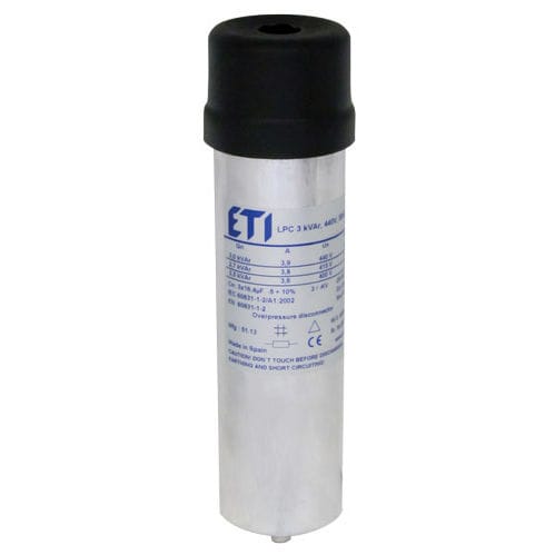 聚丙烯膜电容器 - 004656555 - ETI - 圆柱形 / 功率因素修正 / 干式