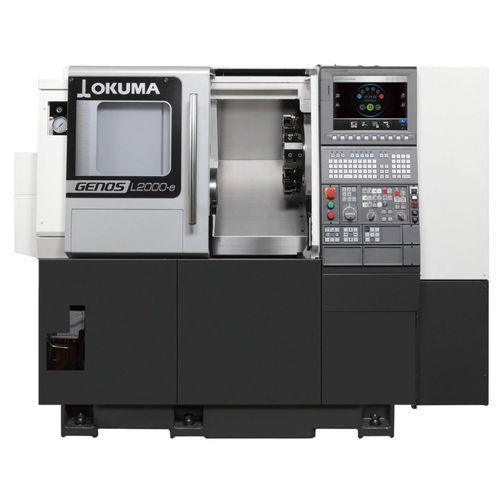 CNC数控车床 - GENOS L2000-e - OKUMA EUROPE GMBH - 卧式 / 12工具 / 大功率