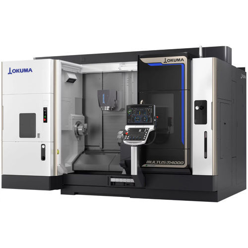 数控车削铣削中心 - MULTUS U4000 - OKUMA EUROPE GMBH - 卧式 / 双转塔 / 双轴