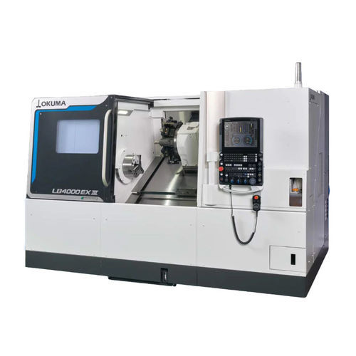 CNC数控车床 - LB4000 EX III - OKUMA EUROPE GMBH - 卧式 / 双轴 / 通用