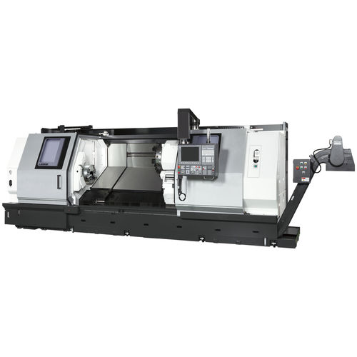 CNC数控车床 - LB35III - OKUMA EUROPE GMBH - 卧式 / 双轴 / 倾斜台面式