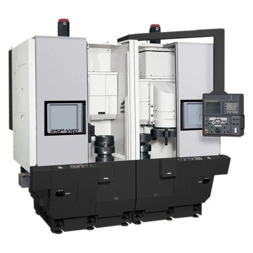 CNC数控车床 - 2SP-V40 - OKUMA EUROPE GMBH - 立式 / 4轴 / 二机轴