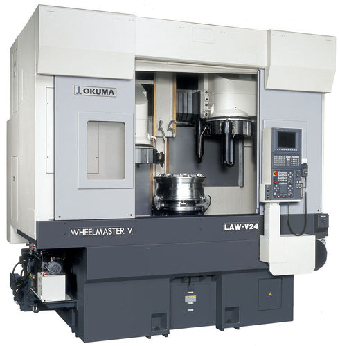 CNC数控车床 - LAW-V24 - OKUMA EUROPE GMBH - 立式 / 4轴 / 汽车应用