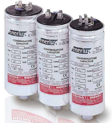 薄膜电容器 - PRM series - Enerlux - 圆柱形 / 单相