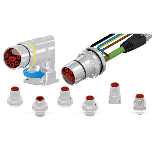 混合连接器 - CONEC Elektronische Bauelemente GmbH - 数据 / 环形 / 卡口式