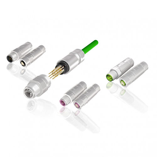 数据连接器 - CONEC Elektronische Bauelemente GmbH - 以太网 / 压接式 / M12