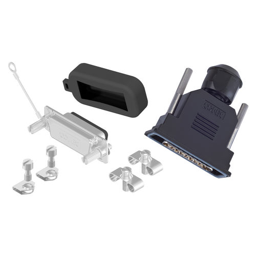 Sub-D型连接器防护罩 - CONEC Elektronische Bauelemente GmbH - 用于严苛环境 / IP67