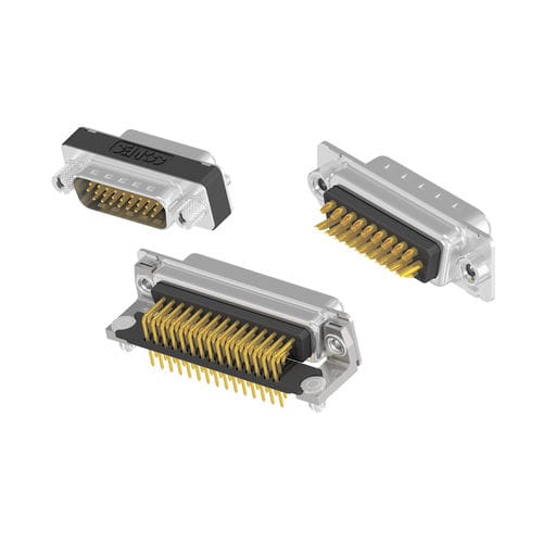 D-sub连接器 - 163A166 series - CONEC Elektronische Bauelemente GmbH - 数据 / 高密度 / 超小型