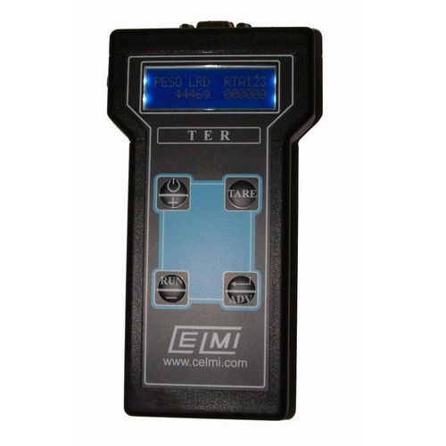 重量数据采集器 - TER - Celmi - MODBUS / 屏幕式 / 便携式
