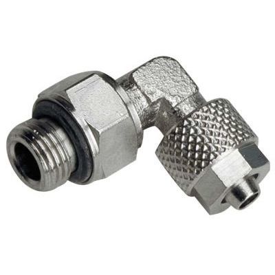 气动接头 - A-WEd-MSv series - Timmer GmbH - 快速 / 90°弯曲 / 金属