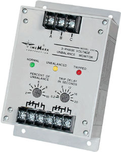 电压监控继电器 - 102 - 380 V | 200 series - Time Mark - 相位不平衡 / 三相 / 用于电动机