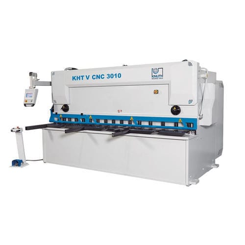 摆式剪板机 - KHT V 3010  - Knuth Machine Tools - 液压 / 钢板 / CNC数控