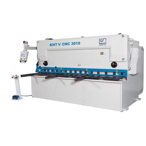 摆式剪板机 - KHT V 4020  - Knuth Machine Tools - 液压 / 钢板 / CNC数控