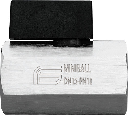 球形阀 - MINIBALL series - EFFEBI - 杠杆 / 用于水 / 螺纹