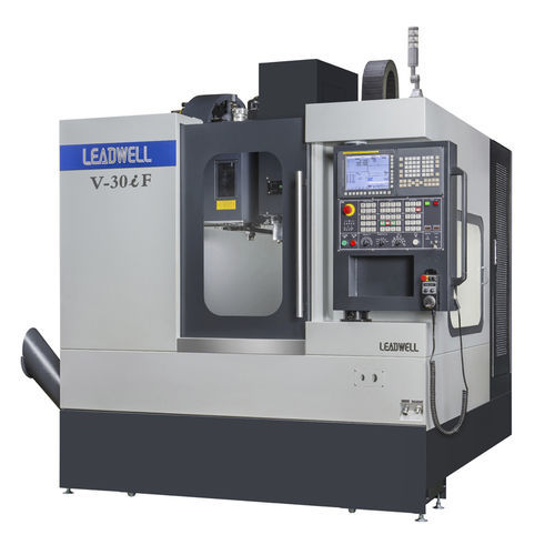 3轴CNC加工中心 - V series  - LEADWELL - 立式 / 旋转台 / 24工具