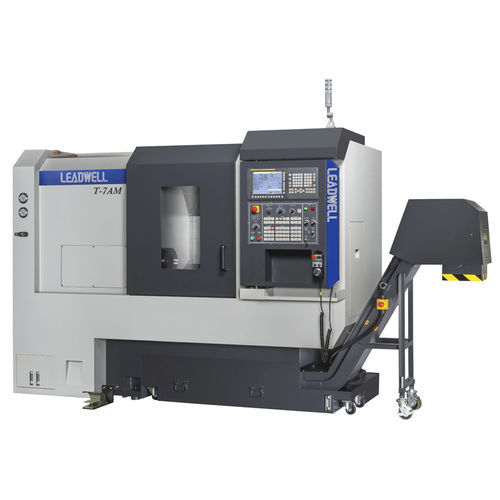 CNC数控车削加工中心 - T-7 series - LEADWELL - 双轴 / 高效率 / 大功率