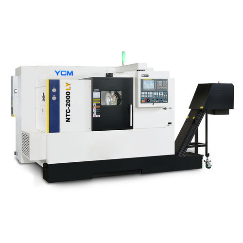 CNC数控车削加工中心 - NTC-2000LY - YCM (Yeong Chin) - 4轴 / A2-6 / 12工具