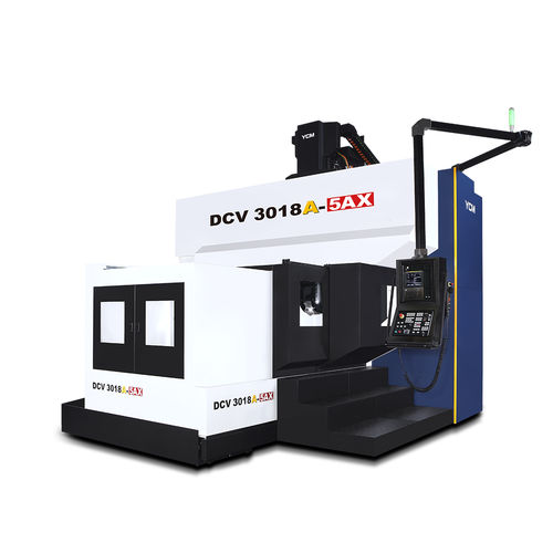 5轴CNC加工中心 - DCV3018A-5AX - YCM (Yeong Chin) - 立式 / 双柱式 / HSK A-63