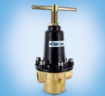 压缩空气背压调节器 - DBM serieq - AirCom Pneumatic - 用于气体 / 隔膜 / PTFE