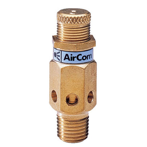 压缩空气背压调节器 - 59-02A series - AirCom Pneumatic - 用于气体 / 活塞 / 黄铜