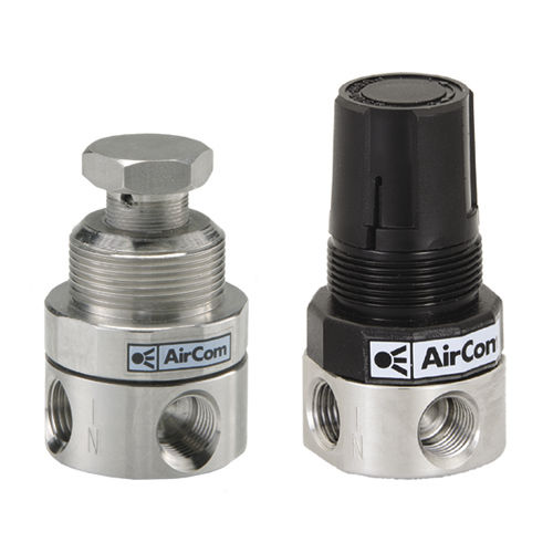压缩空气压力调节器 - R364-0 series - AirCom Pneumatic - 隔膜 / 单级 / 塑料