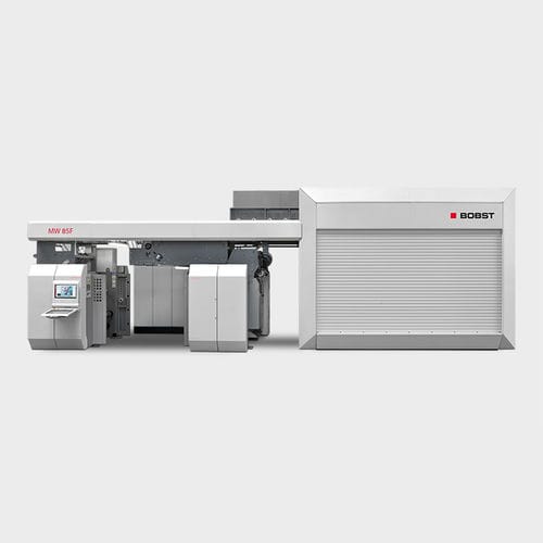 中央滚筒式柔性版印刷机 - MW 85F / 125F - CI - BOBST - 用于纸张 / 用于塑料膜 / 标签
