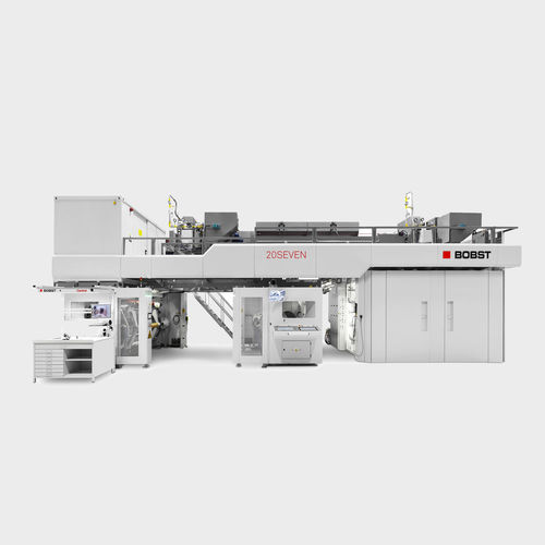 中央滚筒式柔性版印刷机 - 20SEVEN - CI - BOBST - 7色 / 用于纸板 / 用于包装