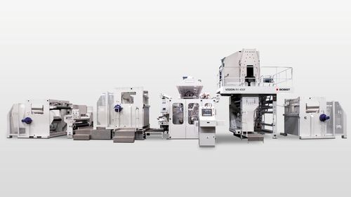 纸张涂布裱糊机 - VISION RX 400F - BOBST - 用于塑料膜 / 铝板 / 层压