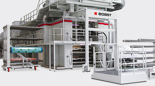 中央滚筒式柔性版印刷机 - 90SIX - CI - BOBST - 用于纸张 / 用于纸板 / 用于包装