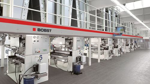 转轮凹版印刷机 - GP 500L - BOBST - 用于标签 / 彩色 / 高速