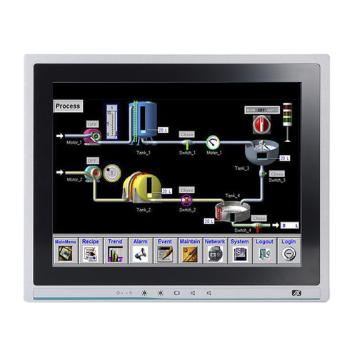 液晶工业平板电脑 - P1127E-500 - AXIOMTEK - TFT LCD / 12" / Intel® Core™ i series