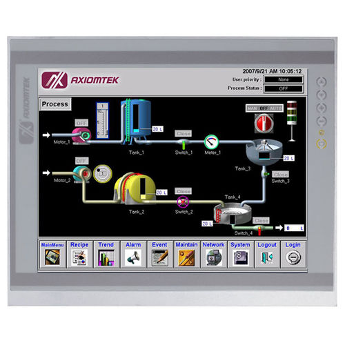 TFT LCD工业平板电脑 - P1177S-871 - AXIOMTEK - 触摸屏 / 17" / SXGA+