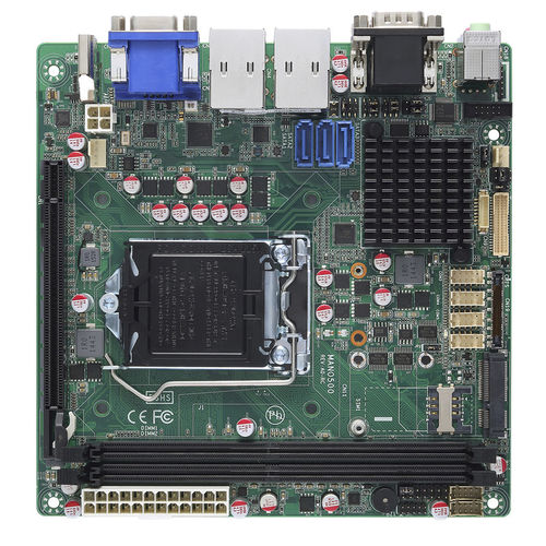 Mini-ITX主板 - MANO500 - AXIOMTEK - 第六代 Intel® Core™ / Intel H110 / DDR4 SO-DIMM