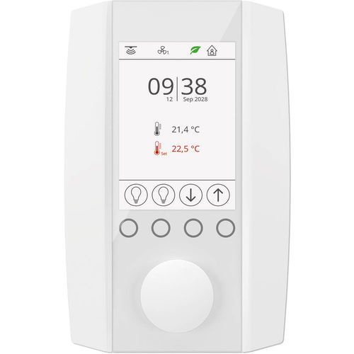 室温控制设备 - NOVOS 7 RS485 BACnet - Thermokon Sensortechnik - 湿度 / 用于通风机 / 温度