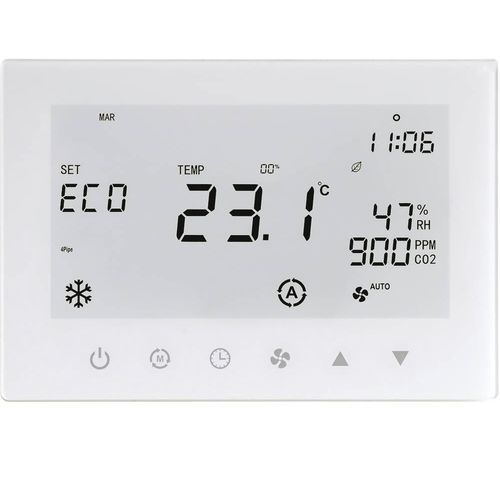 室温恒温器 - LCF02 QTouch RS485 Modbus - Thermokon Sensortechnik - NTC / 可调节 / NO