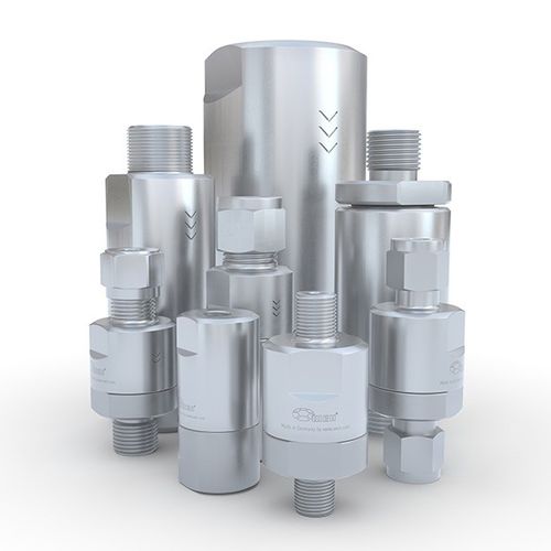 不锈钢止回阀 - TVR2-S1 - WEH GmbH Verbindungstechnik - 球形 / 螺纹 / 化工