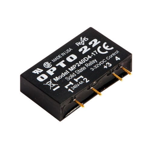 直流静态继电器 - MP240D4-17 - Opto 22 - 交流 / 印刷电路板