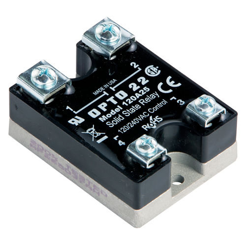 交流静态继电器 - 120A25 - Opto 22 - 扁平 / PCB / 功率