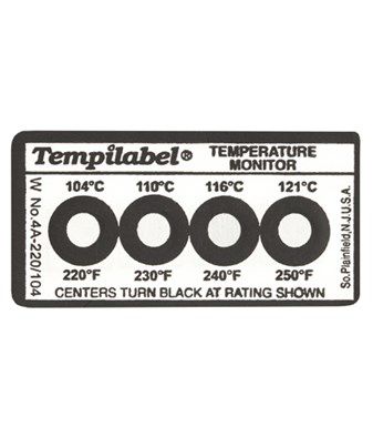温度指示器 - Tempilabel® 4 series  - Tempil - 标签 / 直接读取式 / 不可逆