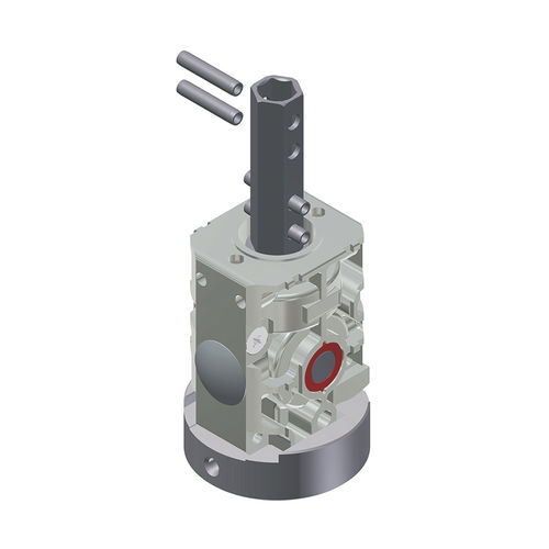 斜齿减速机 - 3056 - Ketterer - 正交 / 5-10Nm / 紧凑型