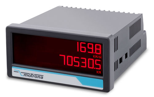 双管道指示器 - MX355 touchMATRIX® - motrona - 位置 / 速度 / 频率