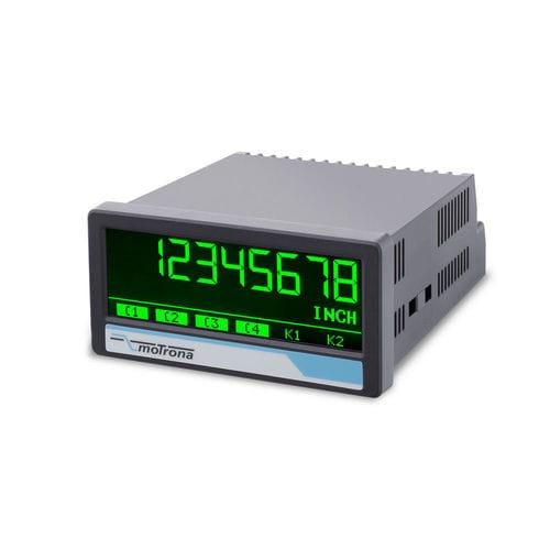 ProfiNet指示器 - PN350 touchMATRIX&reg; - motrona - 工艺流程 / 7分区 / 触摸屏