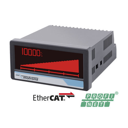 现场总线指示器及控制器 - touchMATRIX® - motrona - 通用 / 工艺流程 / 频率