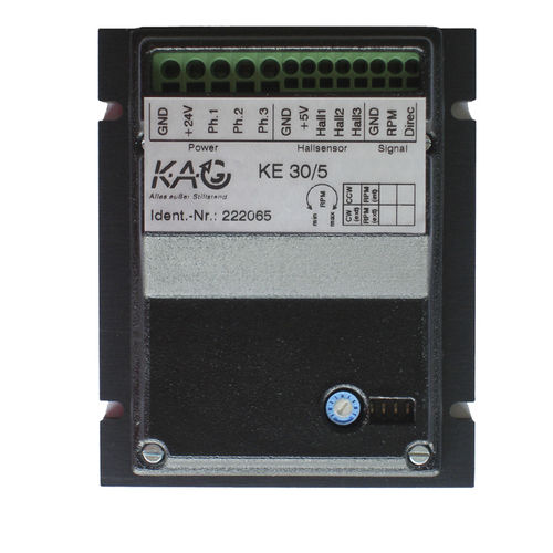 直流电机调速器 - KE30/5 - Kählig Antriebstechnik GmbH - 4象限 / 电位计 / 数字
